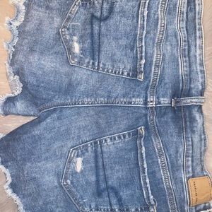American eagle midi shorts